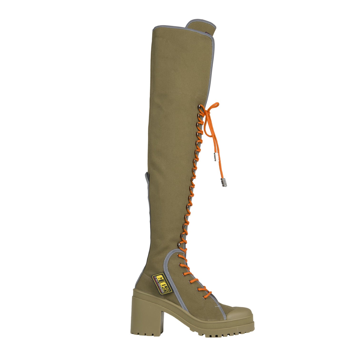 BOOT HIGH GCDS LOGO