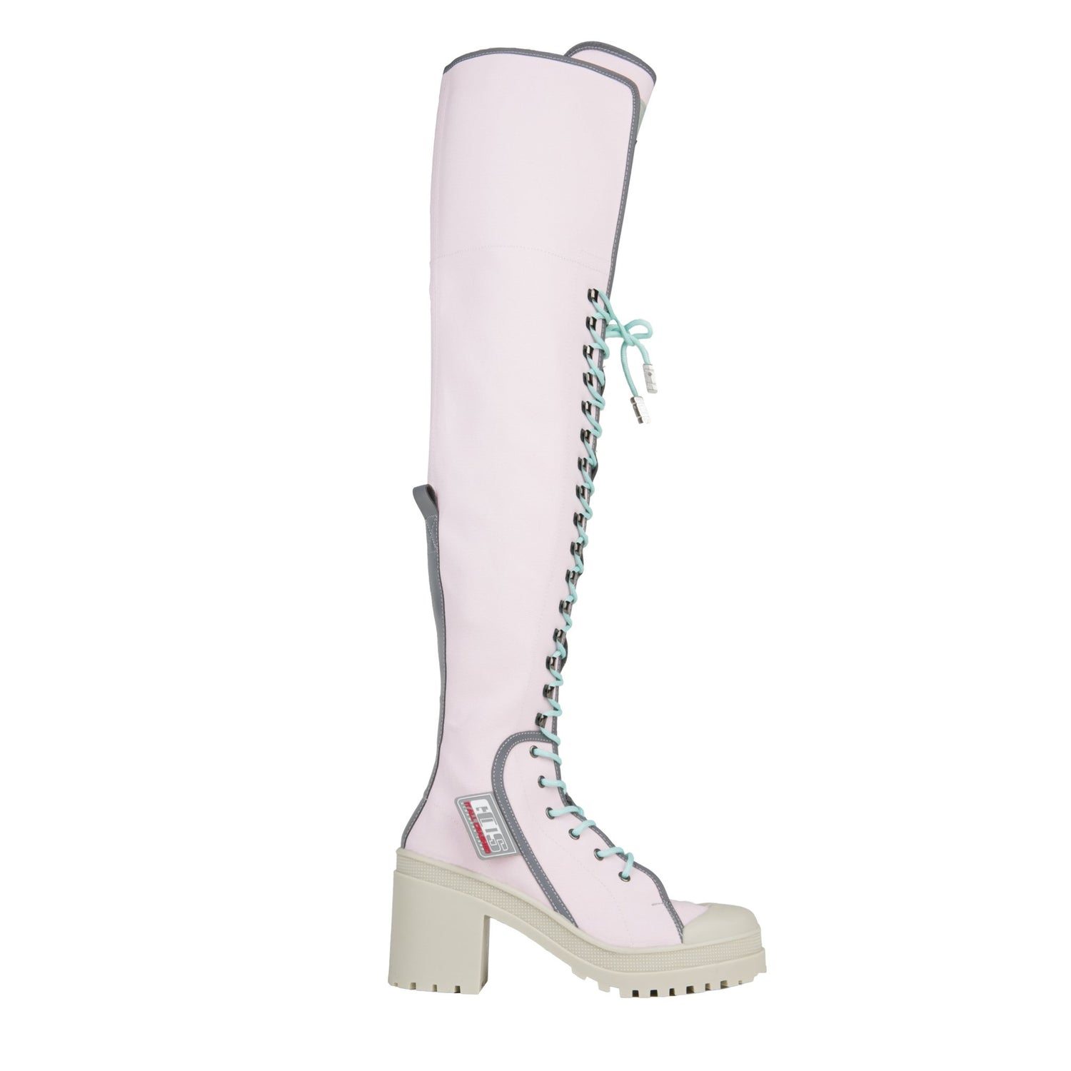 BOOT HIGH GCDS LOGO