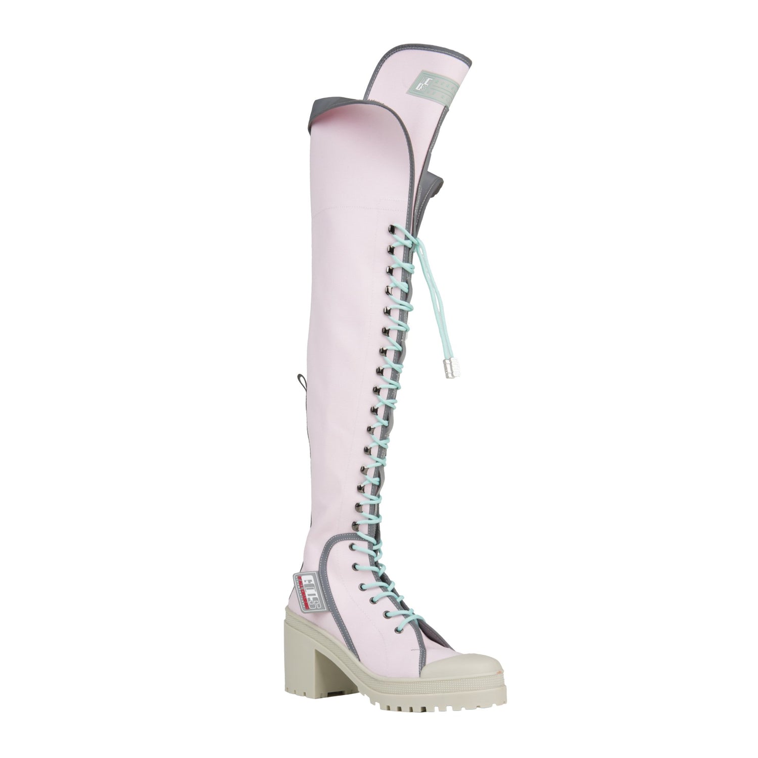 BOOT HIGH GCDS LOGO