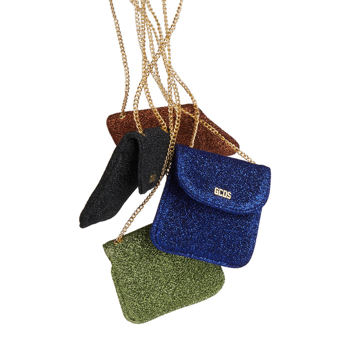 CREDIT CARD LUREX NECKBAG